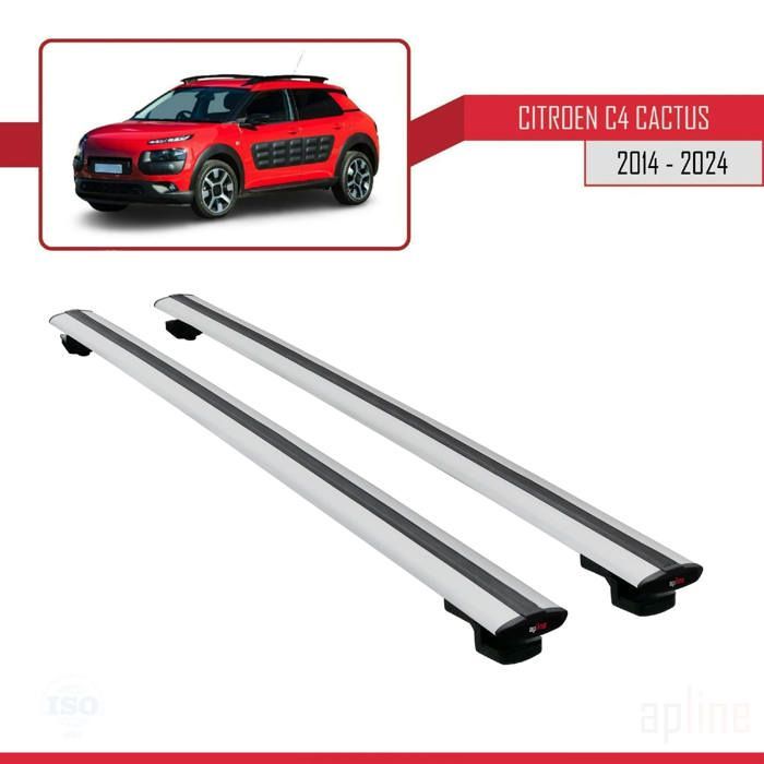 Dachgepäckträger - Citroën - C4 Cactus - Basismodell - Aluminium - Grau - Zuladung < 300 kg