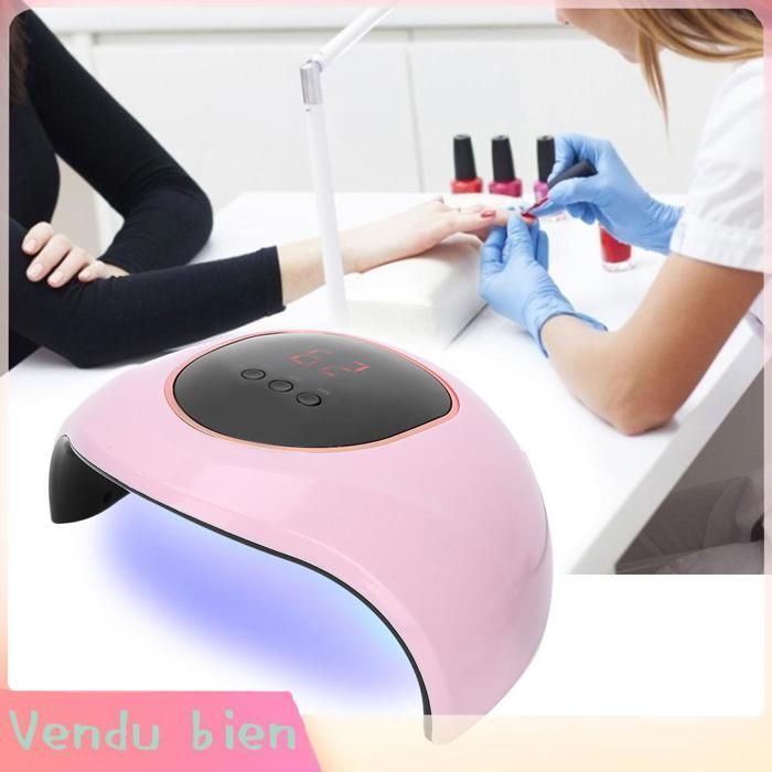 Garosa Lumière d'art d'ongle Sèche-ongles Gel UV 72W Professionnel Manucure Lumière Nail Art ] electromenager manucure Rose