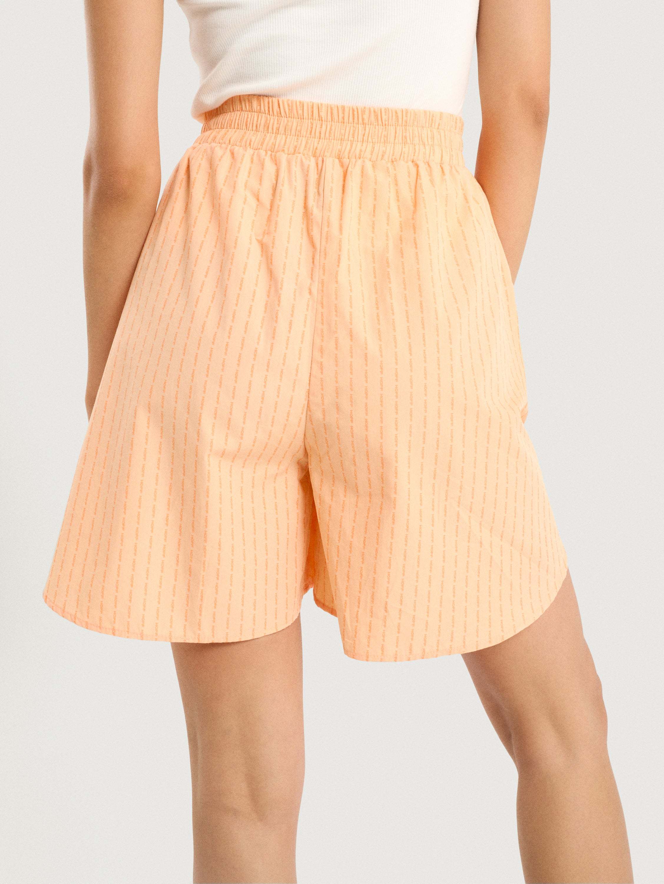 SHORT LOGO HOFF HAWAII NARANJA