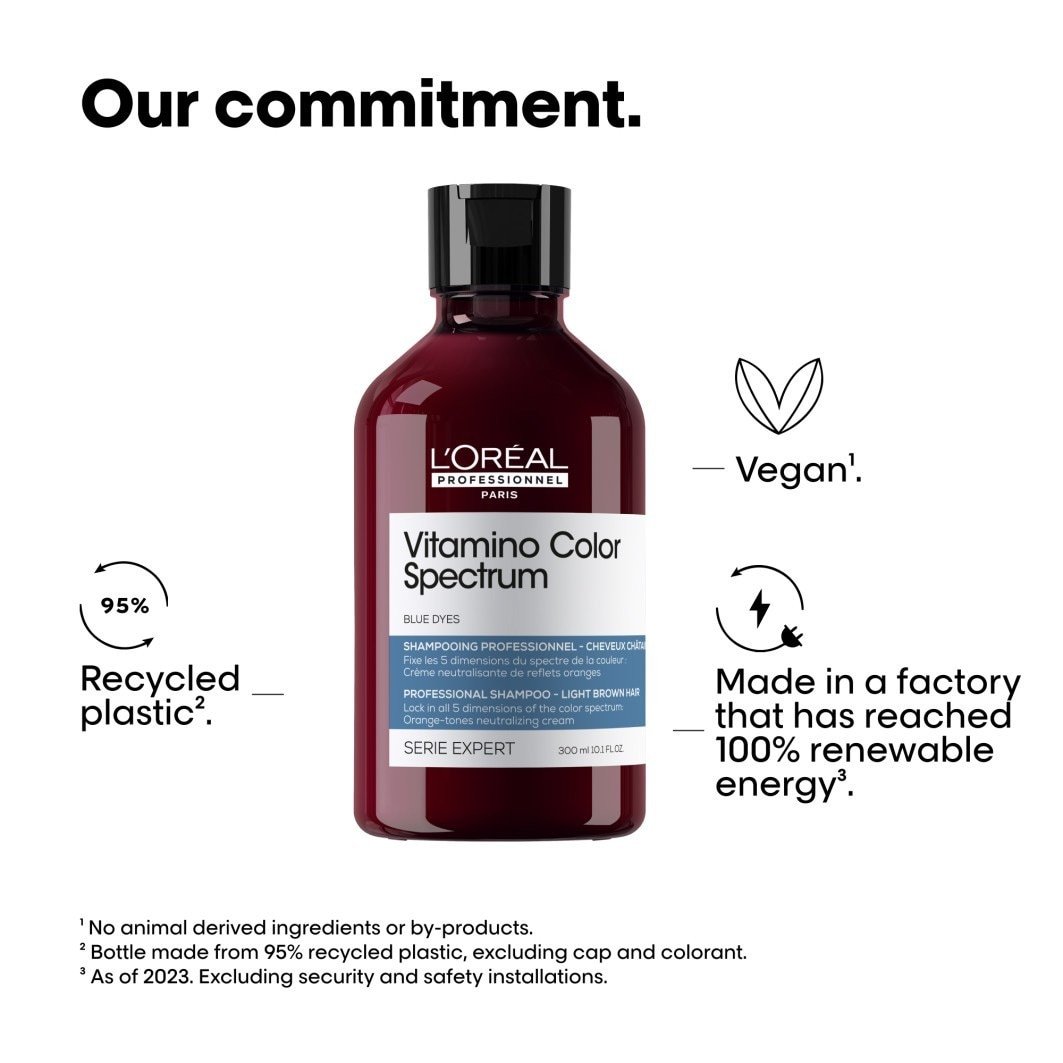 L'Oréal Professionnel plaukų šampūnas Vitamino Color Spectrum Blue Dyes - 300 ml