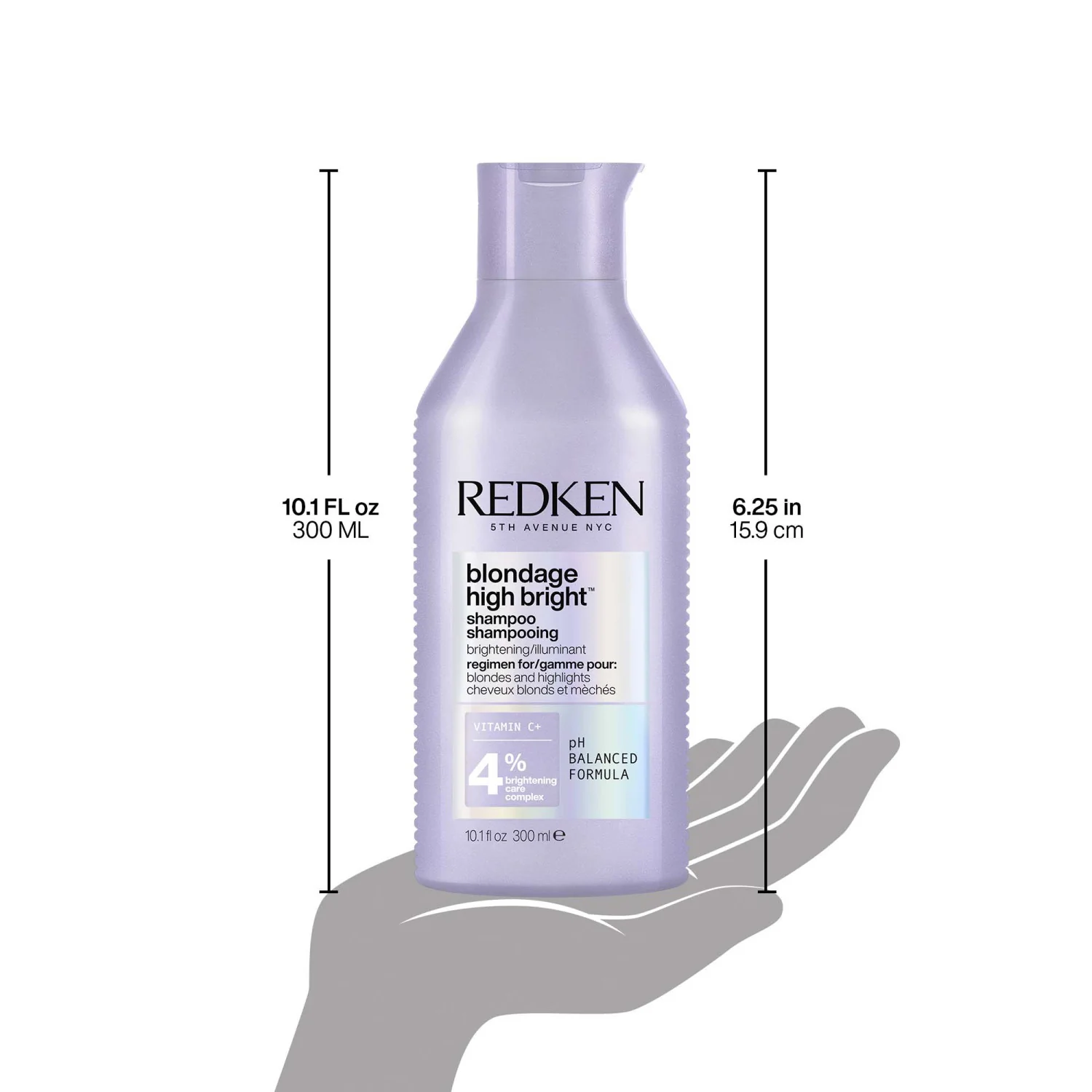 Blondage High Bright Shampoo - Shampoo Protezione Colore, Shampoo Illuminante