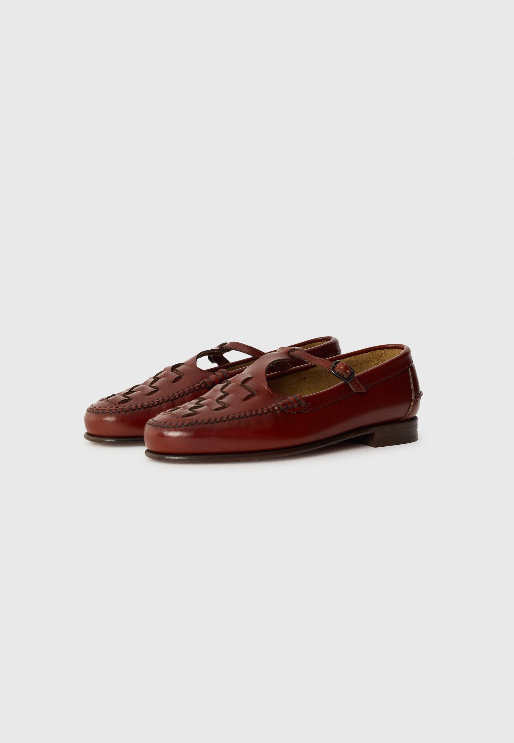 Hereu MAQUEDA - Slip-ons - castanho-avermelhado