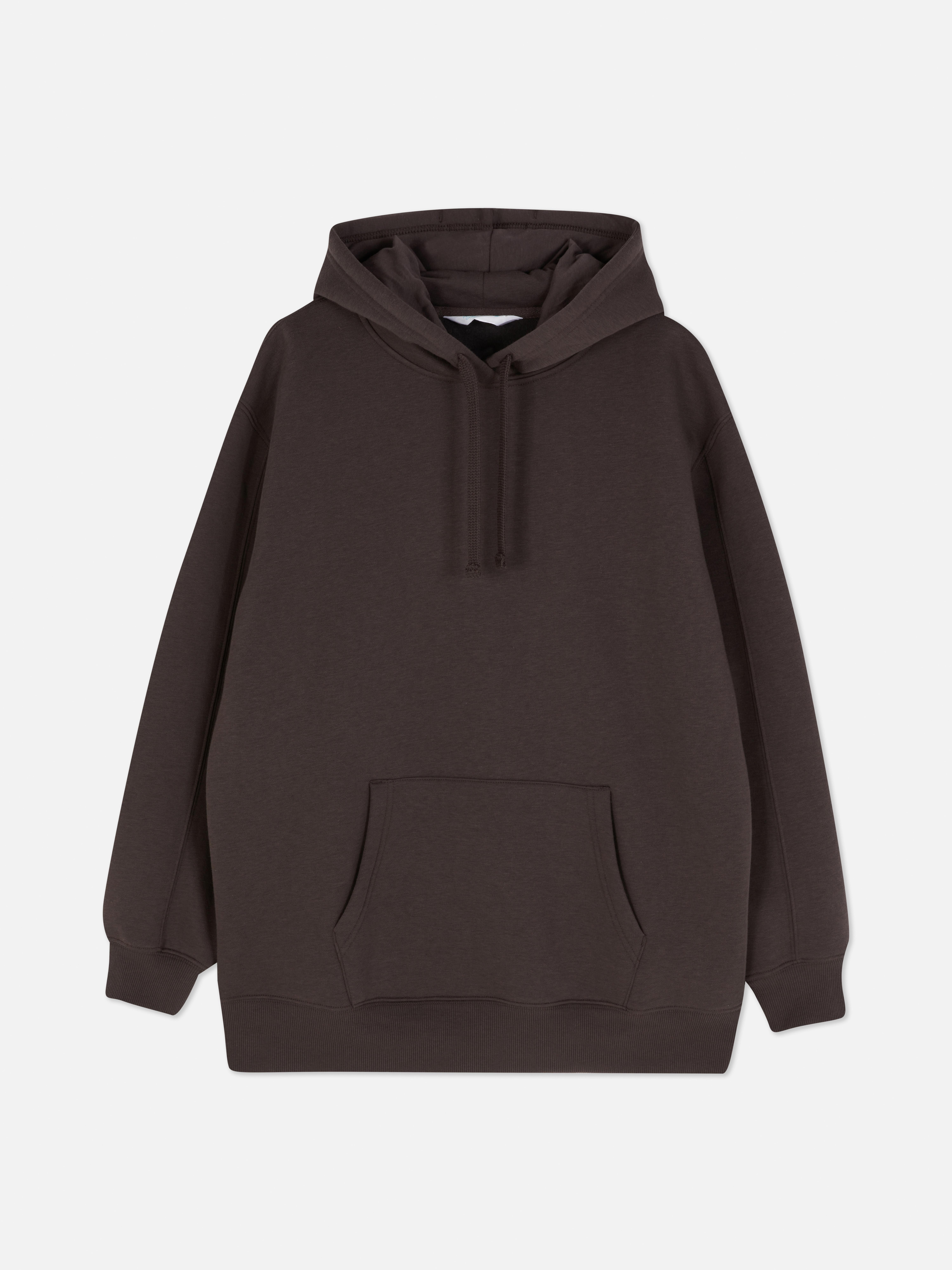 Κλασικό oversized φούτερ με κουκούλα Ένα casual oversized φούτερ με κορδόνι περίσφιξης και τσέπη καγκουρό