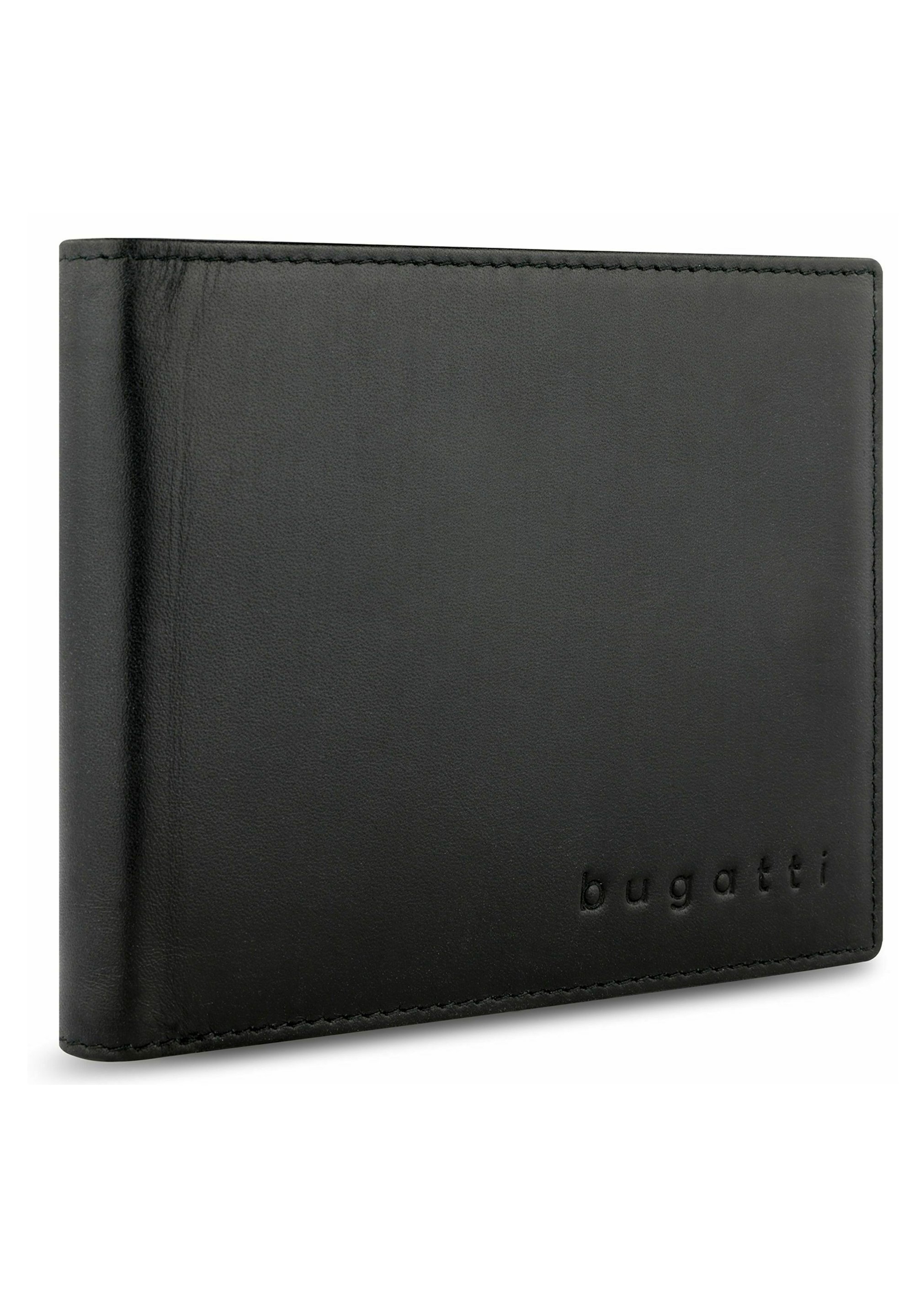 bugatti SUPER SLIM GELD RFID SCHUTZ 9 CM - Peněženka - schwarz