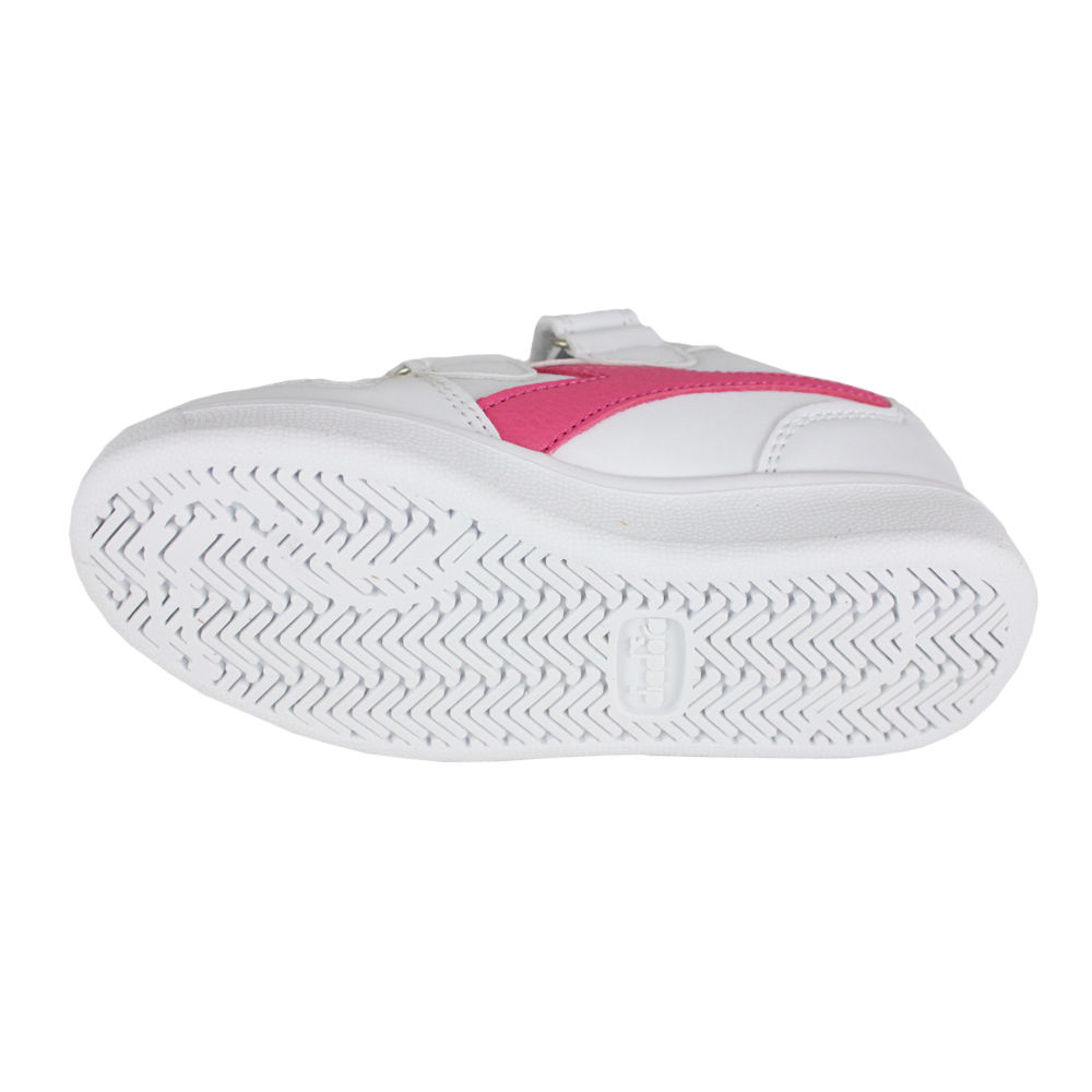 Tenisice Diadora Playground Ps Girl C2322 Bijele/vruće ružičaste