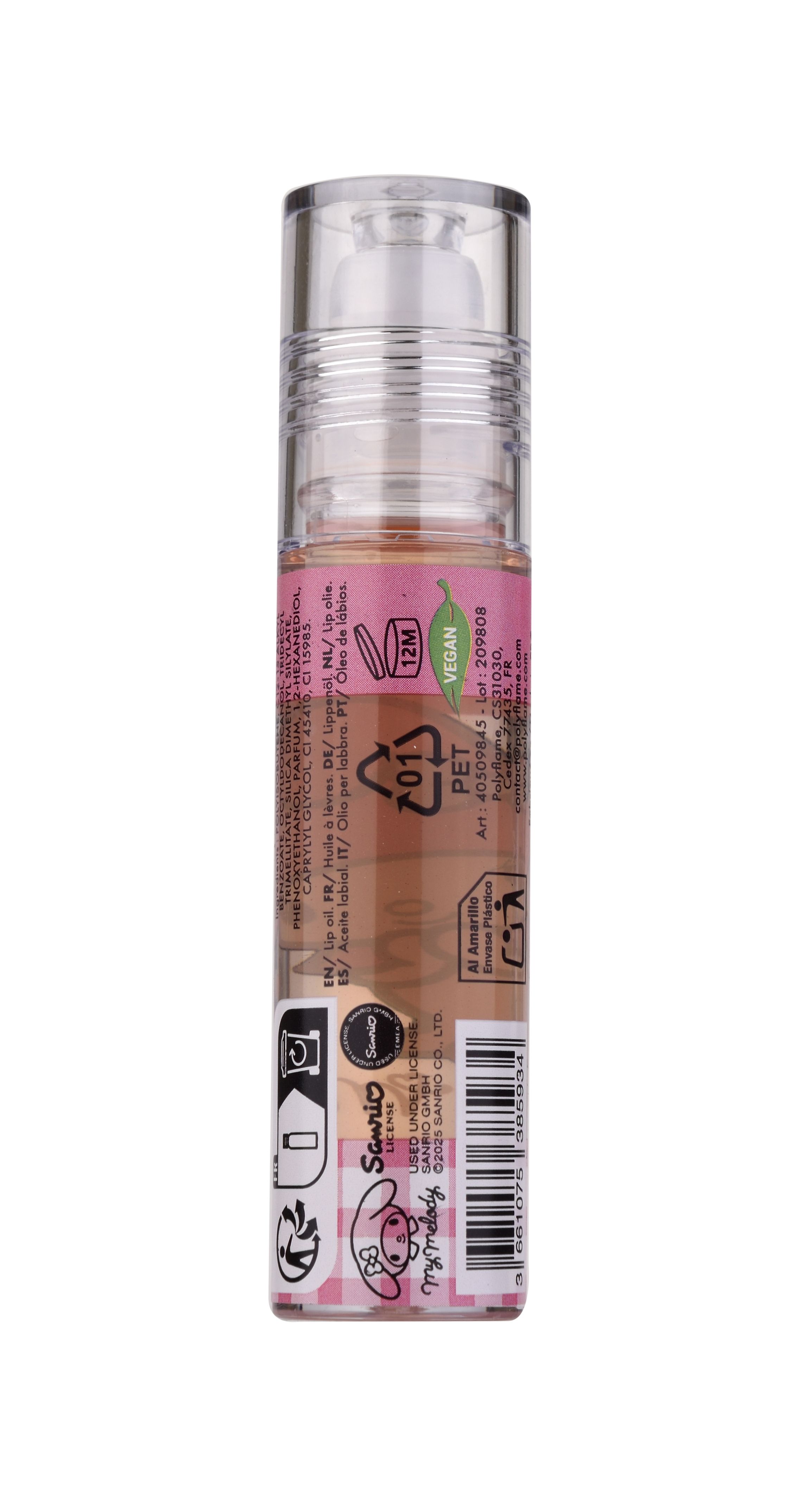 My Melody Lip Oil Balzami za usne, hidratantne kreme i njega