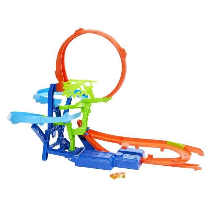 Hot Wheels - Pista Multi Crash - Set con lanciatore motorizzato e macchinina - Hot Wheels - JFD12
