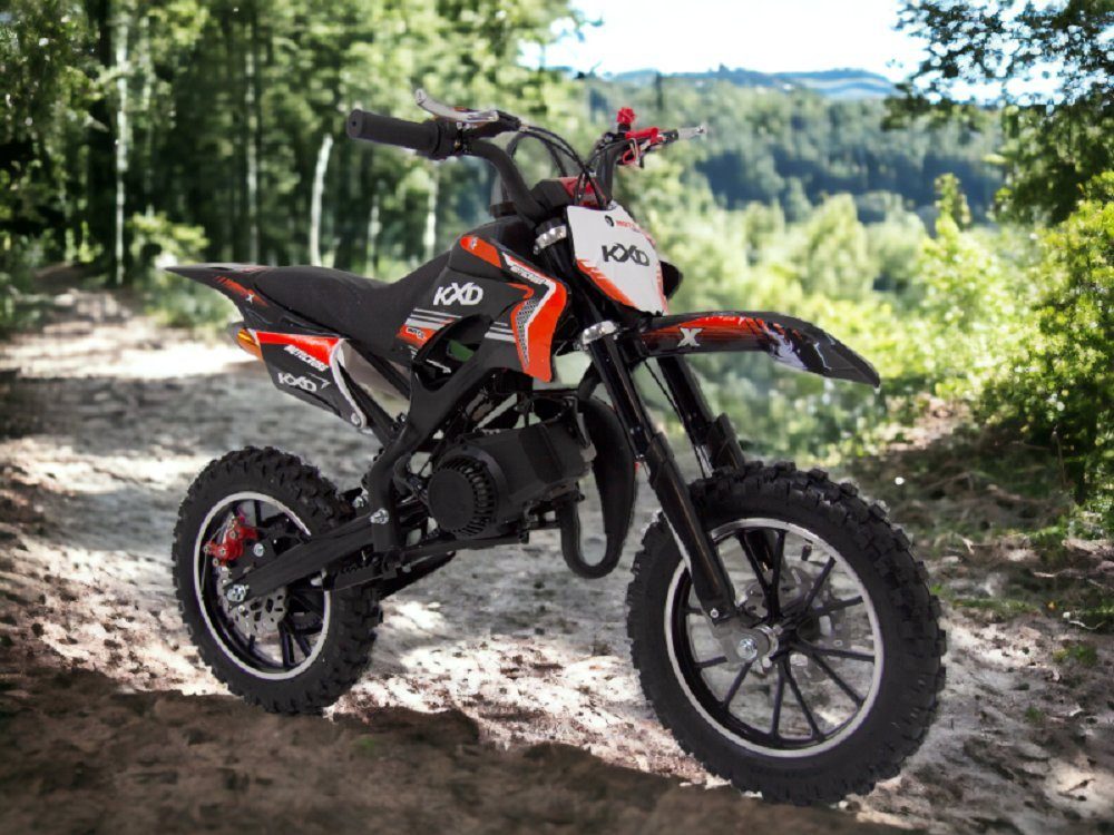 KXD-maastopyörä KXD 701 49ccm 2T lasten maastopyörä, maastopyörä, CrossBike, tasku, 1 vaihde