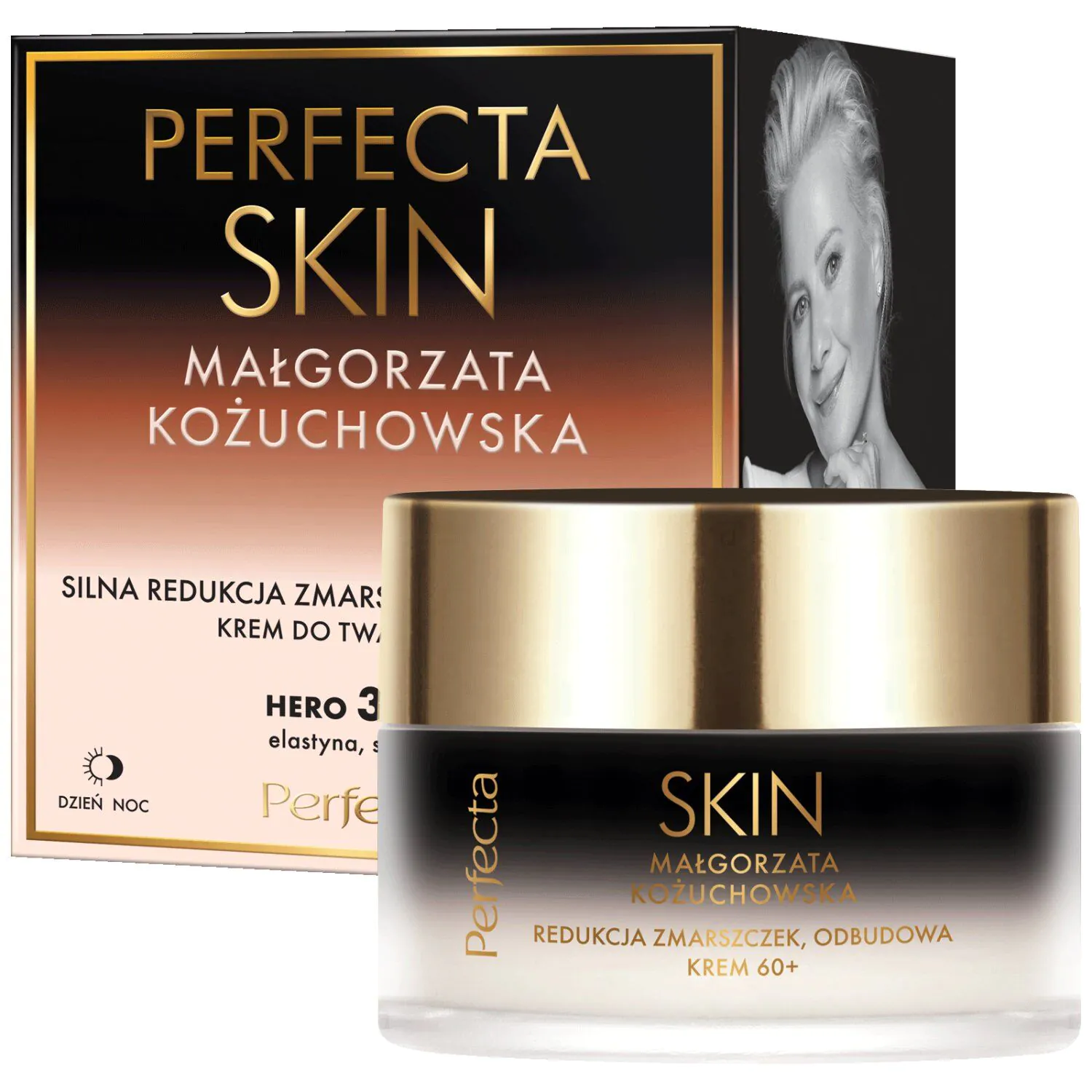 Perfecta Skin by Małgorzata Kożuchowska Krem do twarzy przeciwzmarszczkowy na dzień i na noc 60+