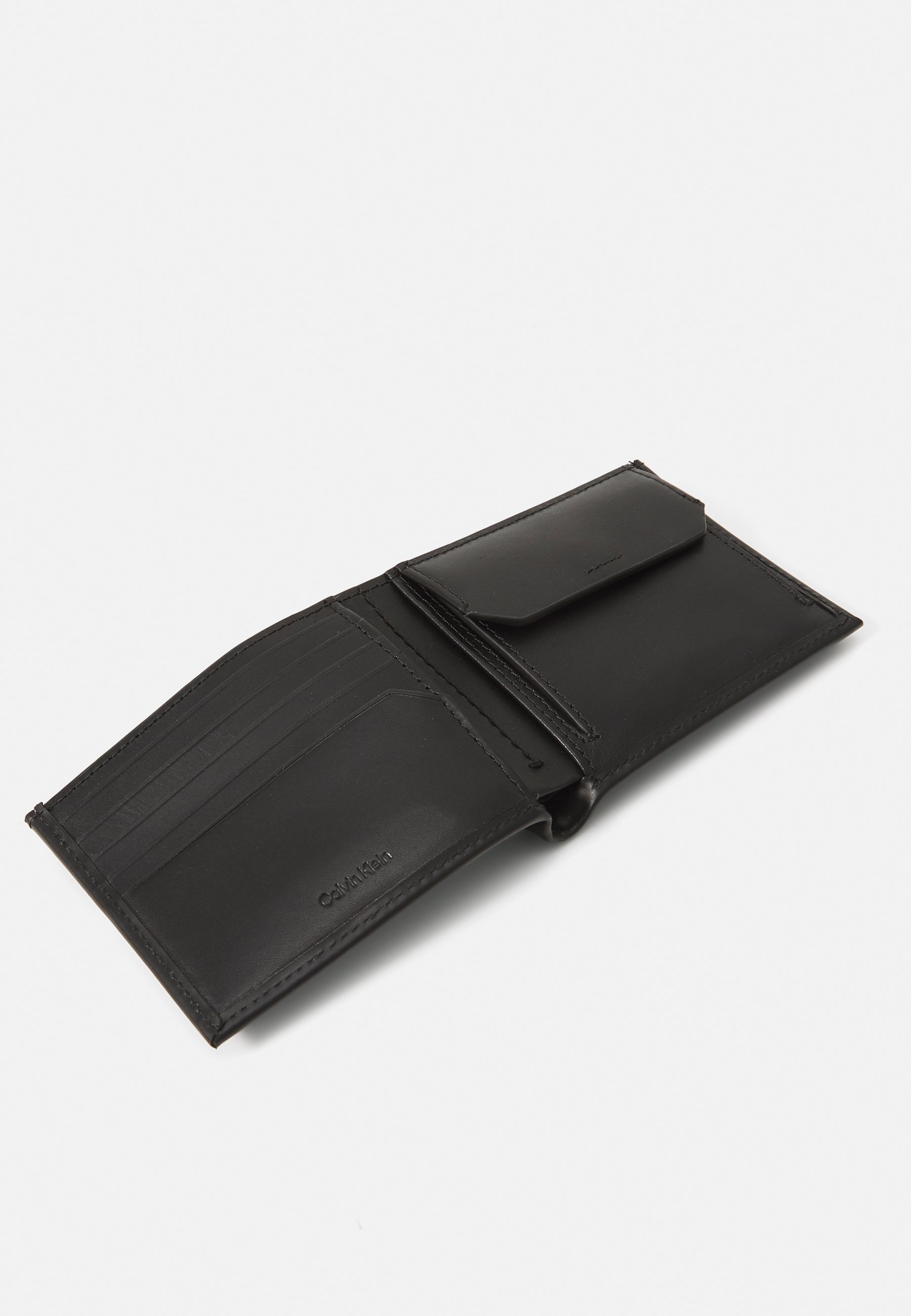 Calvin Klein TRIFOLD COIN - Peněženka - black