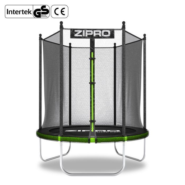 Garden Trampoline - ZIPRO - JumpPro OUT - 4FT Ø 127 cm - Quick Assembly - Enhanced Safety - Outdoor