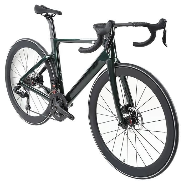 Vélo de route - LOBITO - RV20 - Fibre de carbone - 13 vitesses - Freins hydrauliques