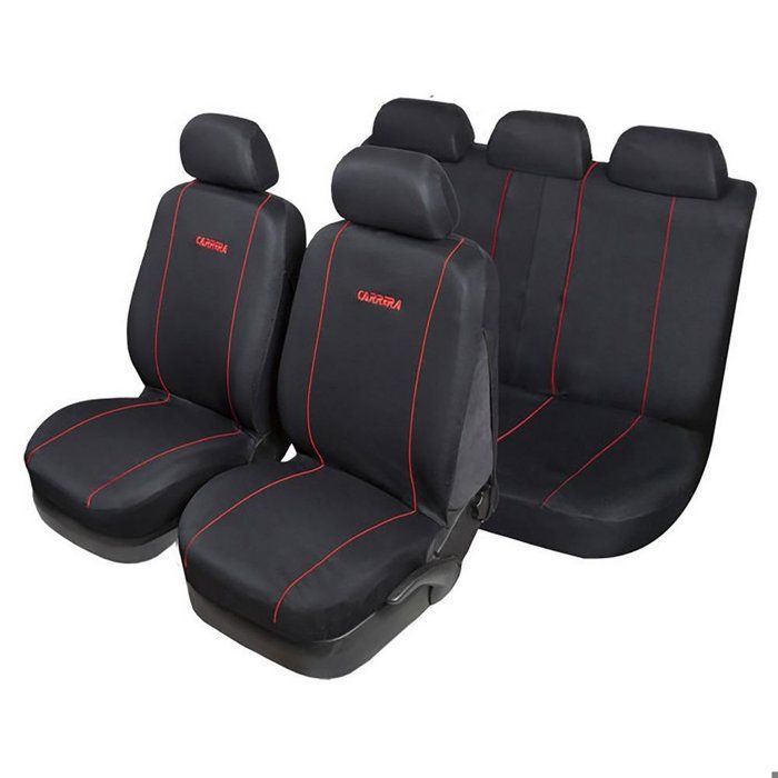 Start Pedalabdeckungen Komplettset Carrera Autositzbezüge Universalmodell