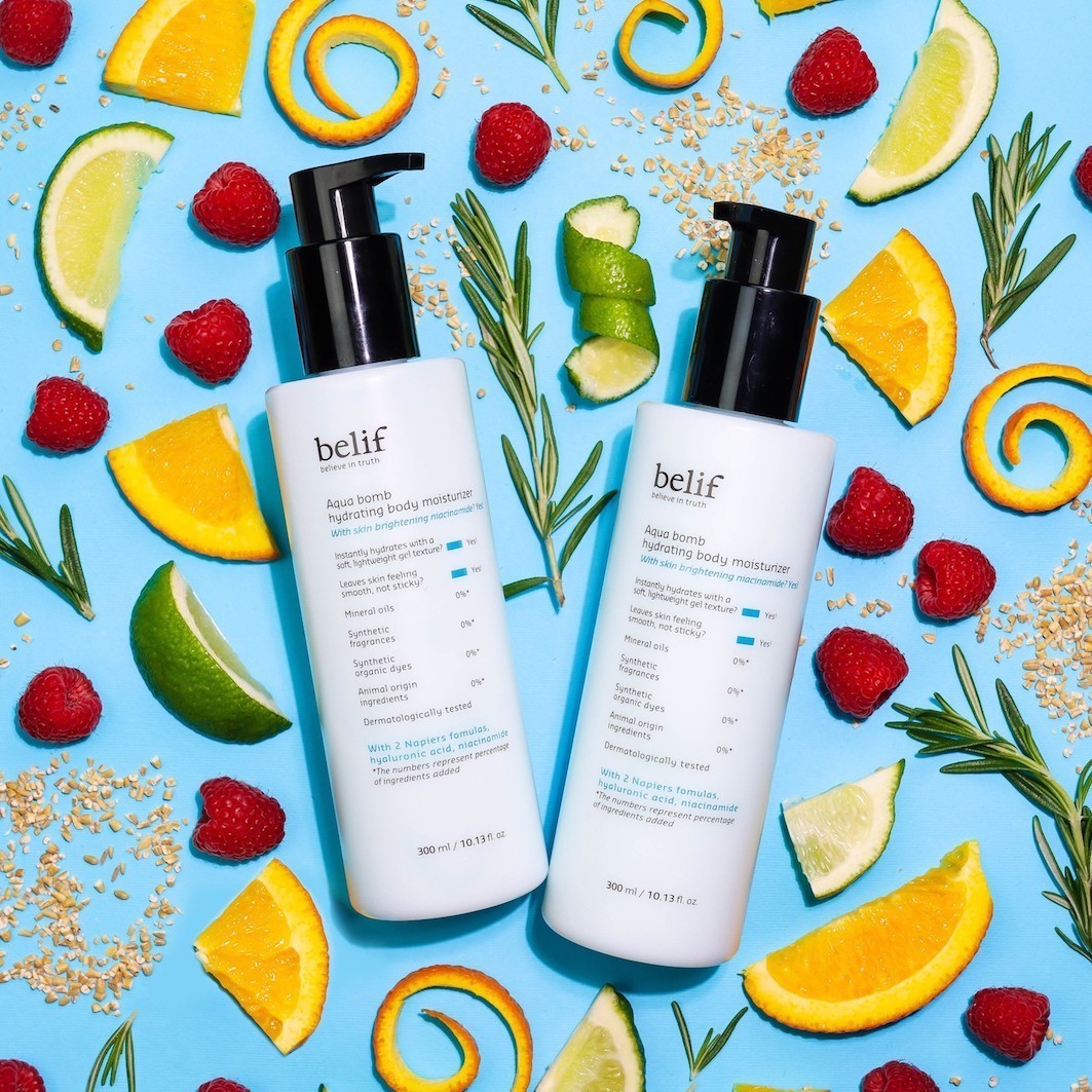 belif Aqua bomb hydrating body moisturizer