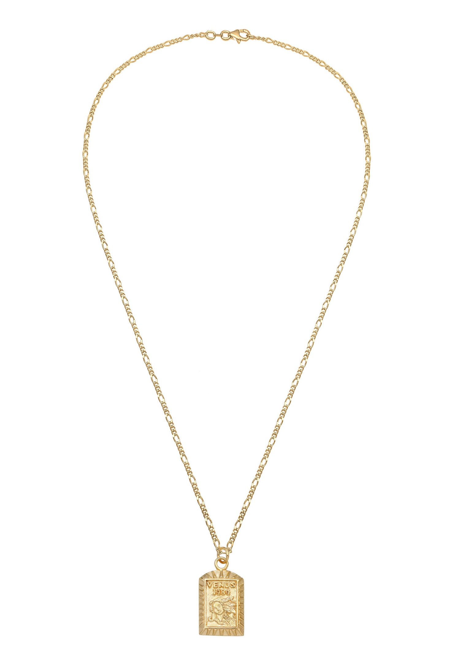 Elli Pendentifs Venus Antique Collier Femme - Argent (925/1000)