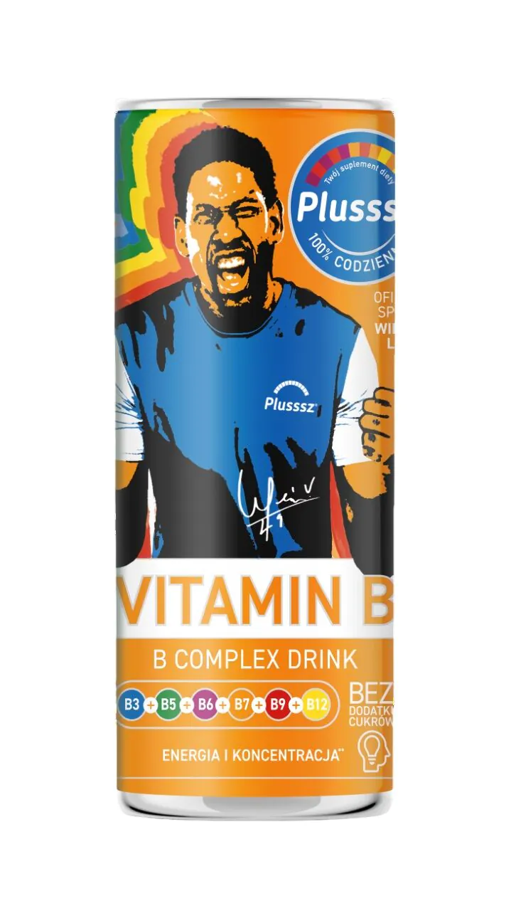 Plusssz Vitamin B Complex Drink, Napój z dodatkiem witamin