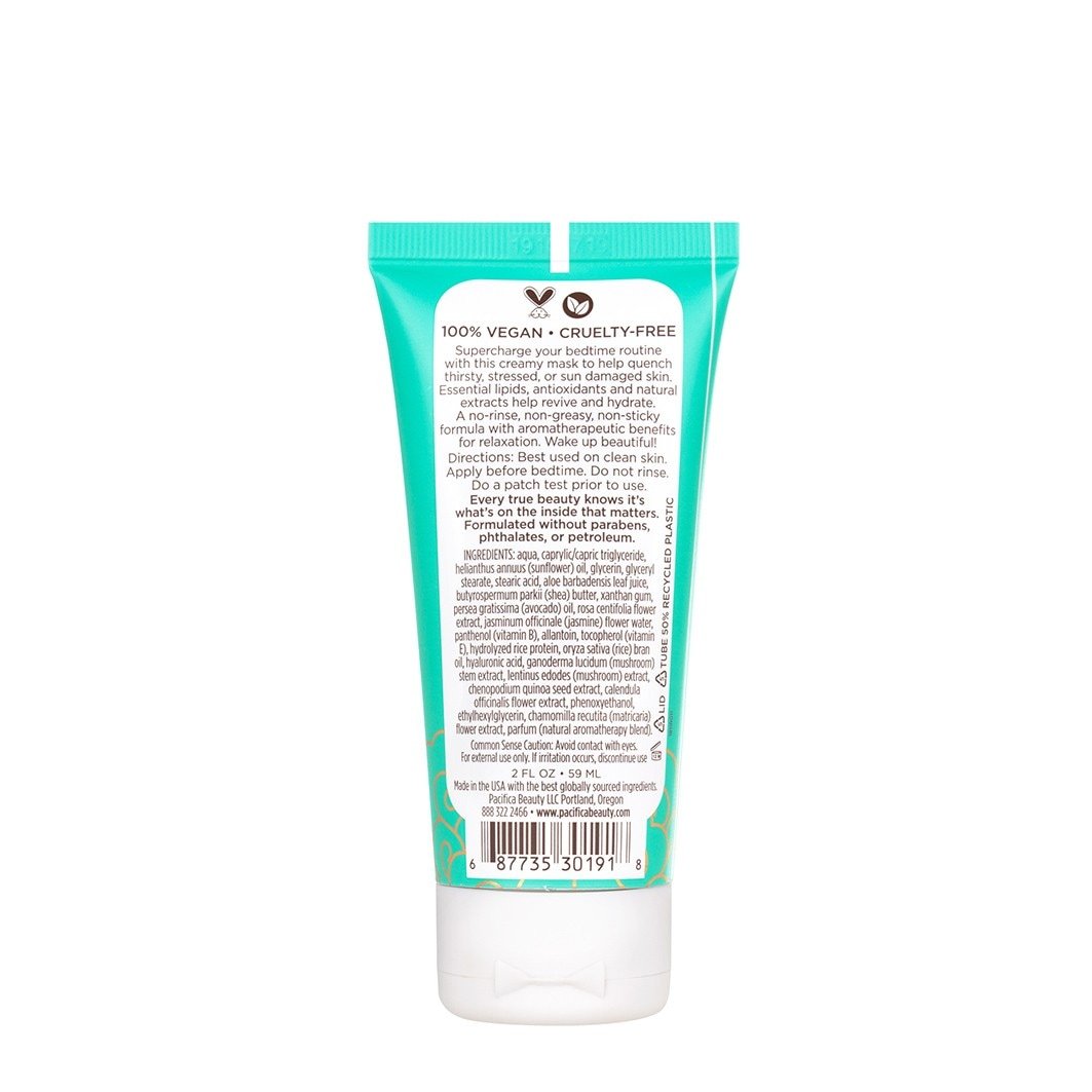 „Pacifica“ medžiaginė kaukė „Wake Up Beautiful Super Hydration Night Mask“ – 59 ml