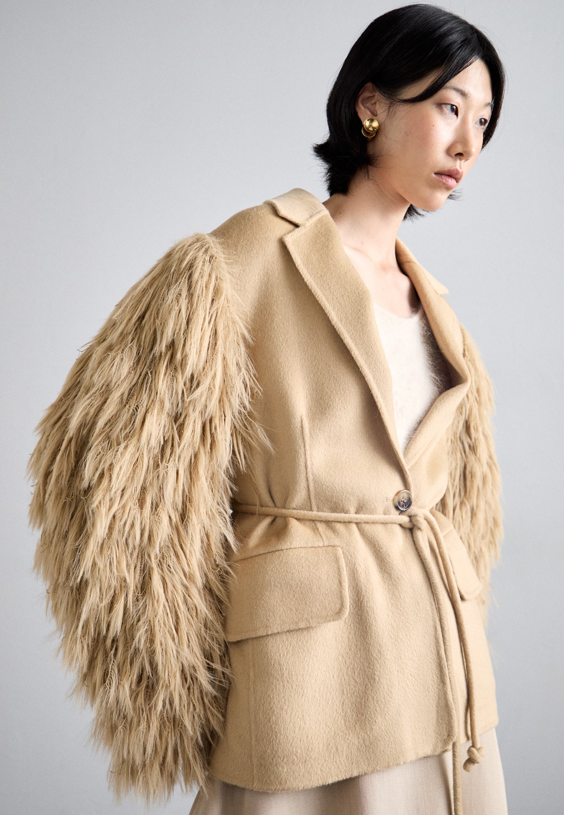 By Malene Birger MANTEAU - Blazer - dark sand