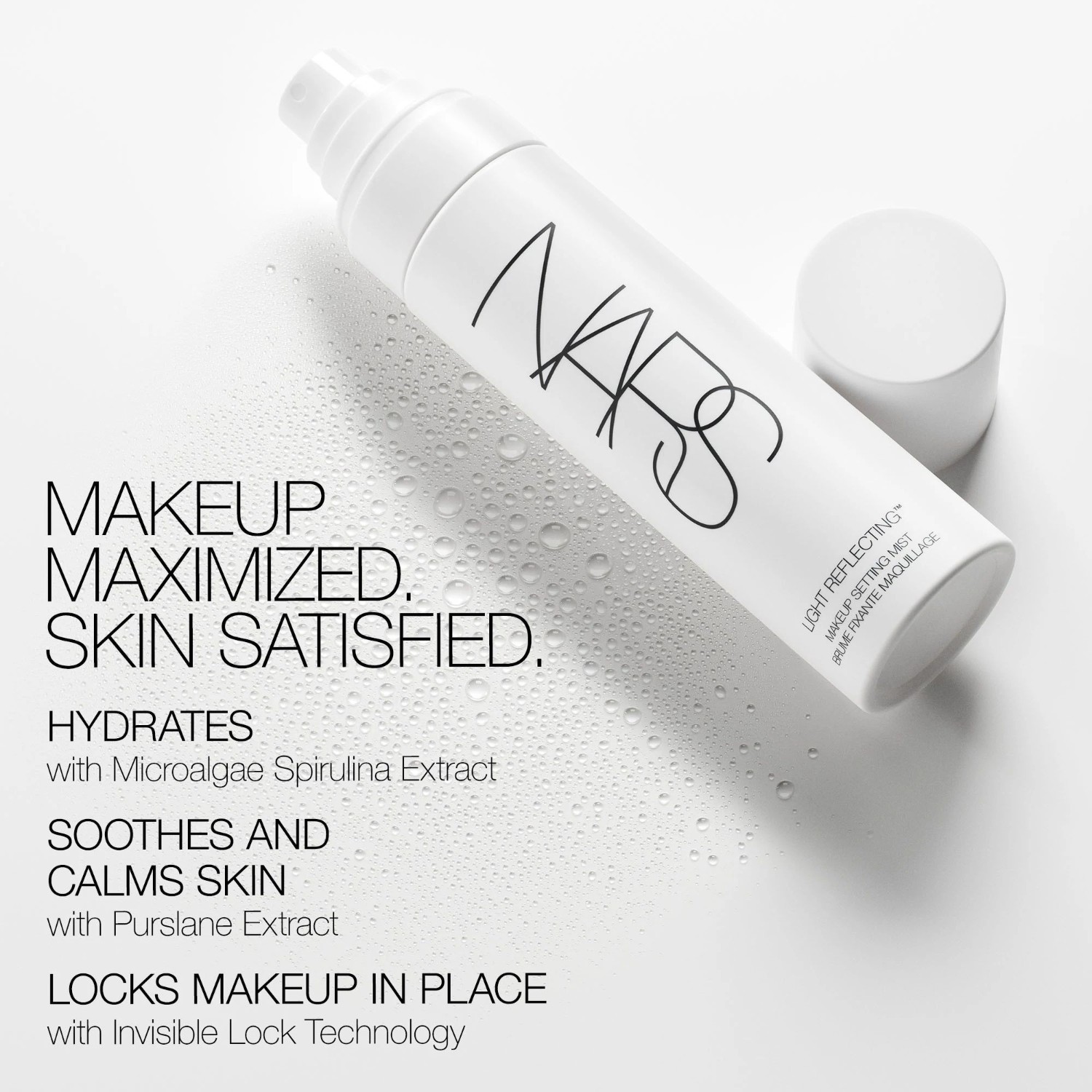 NARS sprej za fiksiranje šminke koji reflektira svjetlost - 90 ml