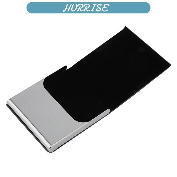 Sonew Accessoires pour fumeurs Hold 10 Cigarettes PU Leather Nice Gift Smoker Cigar Case (Black) meuble boite Noir Café
