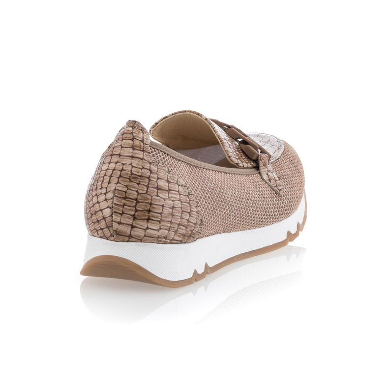 Naisten ruskeat loaferit/veneilykengät
