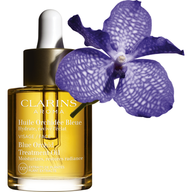 Clarins Huile Orchidée Bleue Visage Toning and Illuminating Oil dehydratoituneelle iholle 30 ml