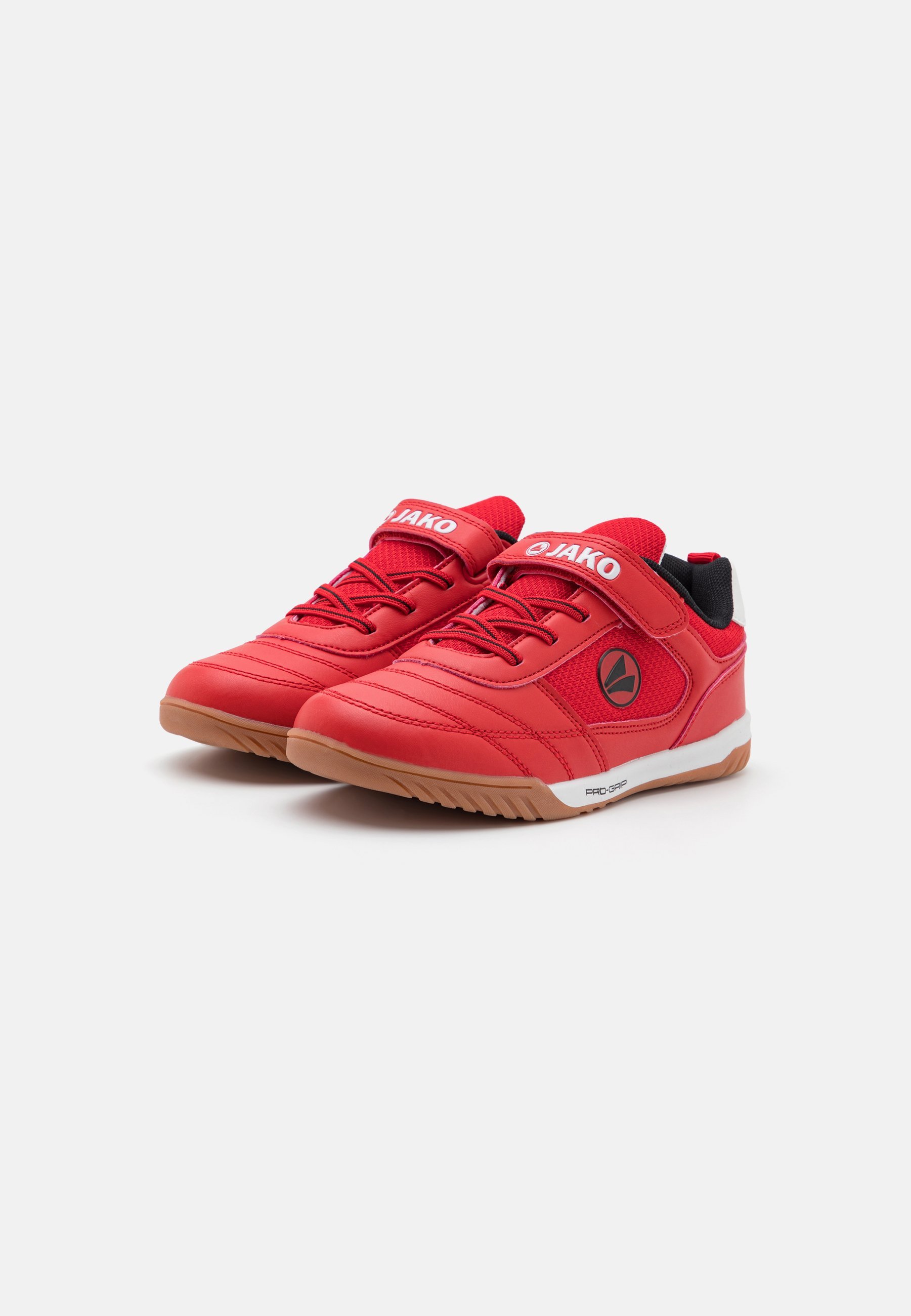 JAKO WINGER UNISEX - Chaussures de tennis multicourts - rouge flamboyant/noir de jais
