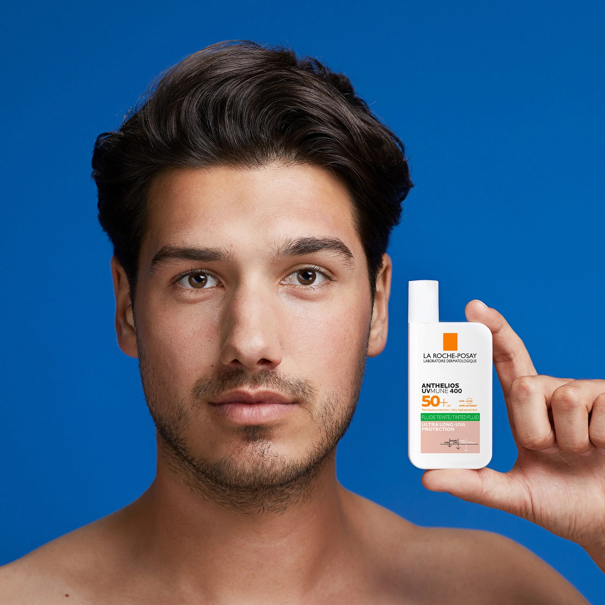 LA ROCHE POSAY La Roche Posay Anthelios Fluido Oil TT UVmune SPF 50 + 50 ml protection contre les dommages cellulaires