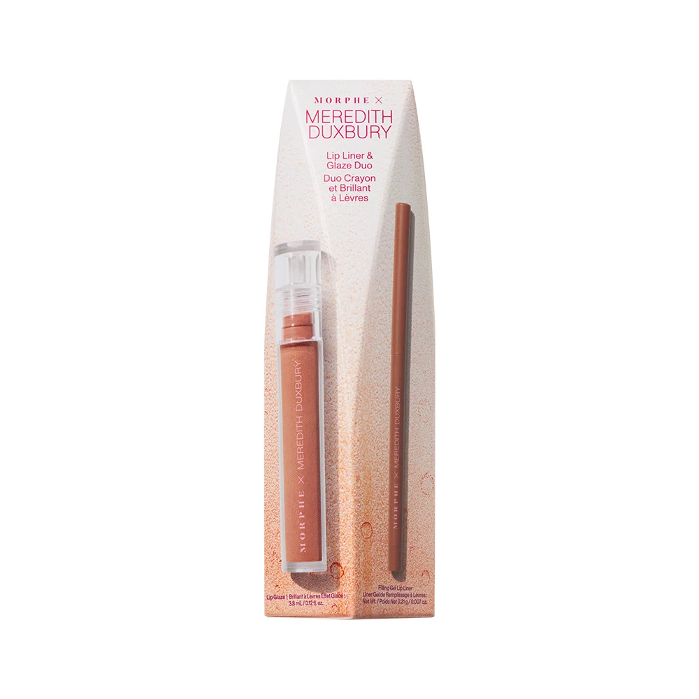 Duo Creion de Buze + Glazură de Buze X Meredith Duxbury - Morphe