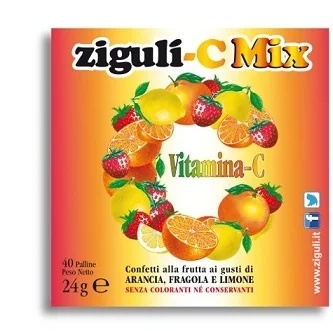 ZIGULÌ Ziguli C Mix 40 bolinhas 24 g Suplemento alimentar