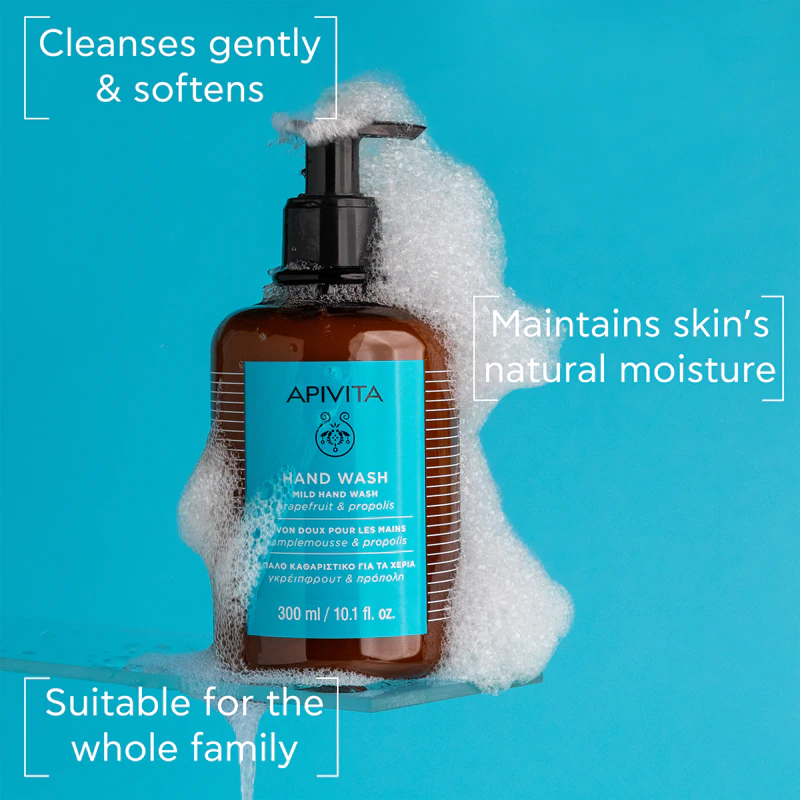 Apivita Hand Care Mild Hand Wash jemné tekuté mydlo na ruky
