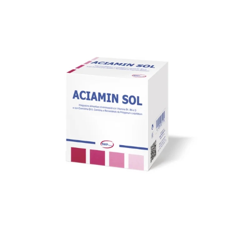 Muestras de aminoácidos de SMP PHARMA Aciamin Sol (30 aminoácidos)