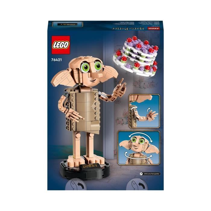 LEGO® Harry Potter 76421 Dobby the House-Elf, Character Minifigure Toy, Gift