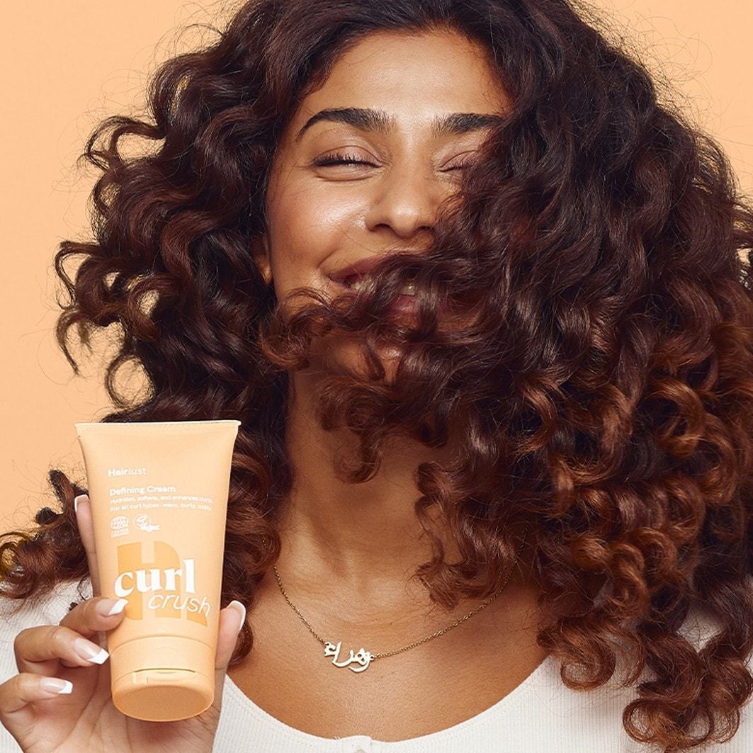 Hairlust Haarcreme Curl Crush definējošais krēms - 150 ml