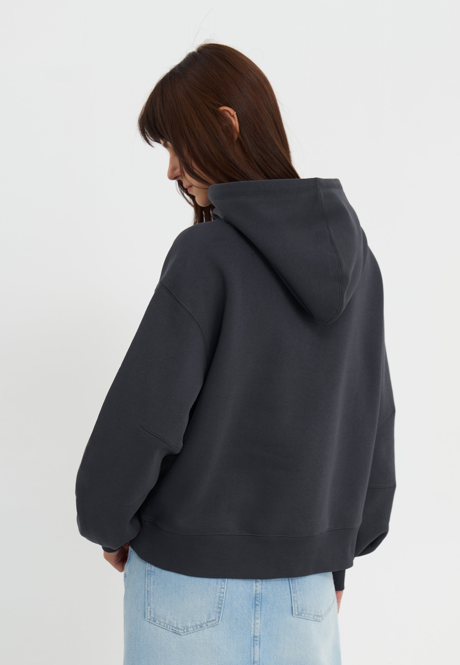 Felpa Even&Odd - grigio scuro