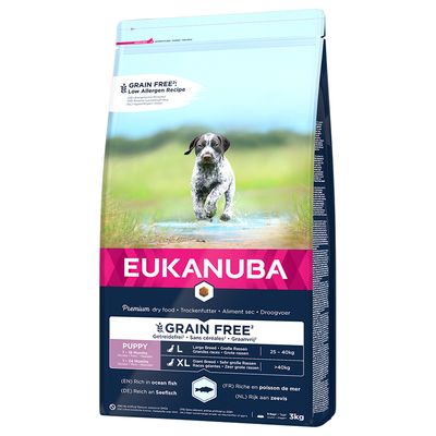 Eukanuba Grain-Free Large Breed Puppy with Ocean Fish