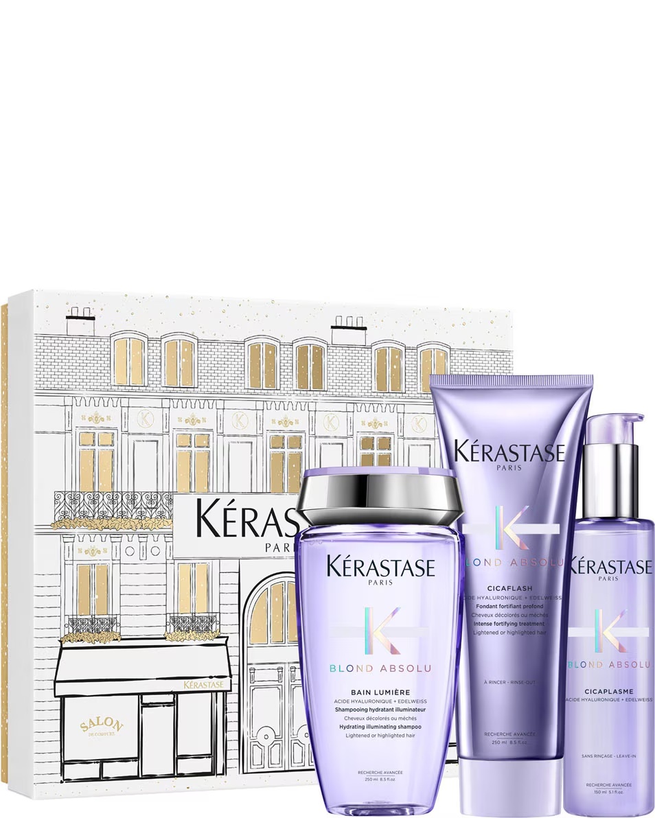 KÉRASTASE Blond Absolu Limited Edition комплет за негу изблајхане косе
