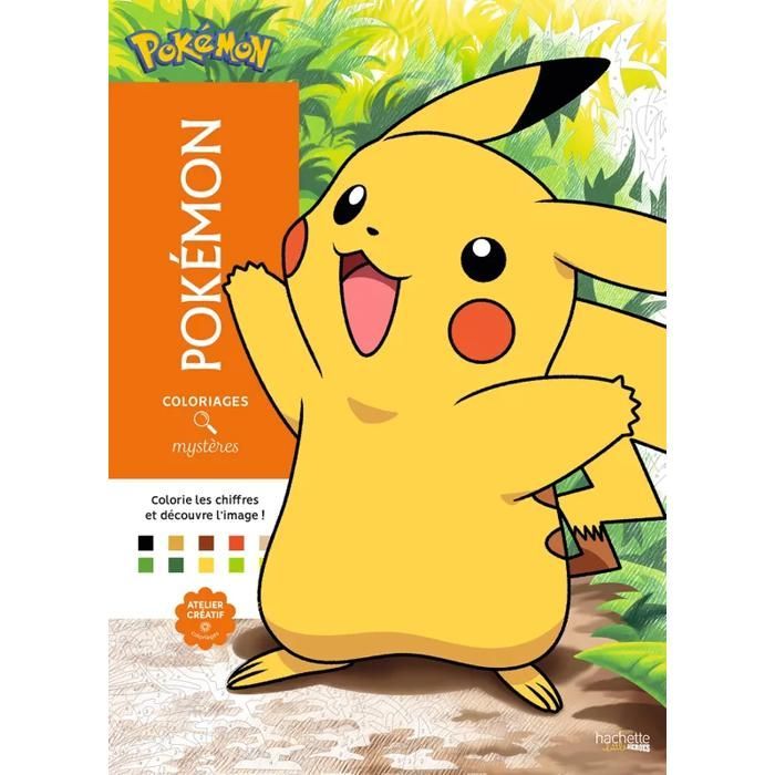 Páginas para colorear misteriosas - Pokémon