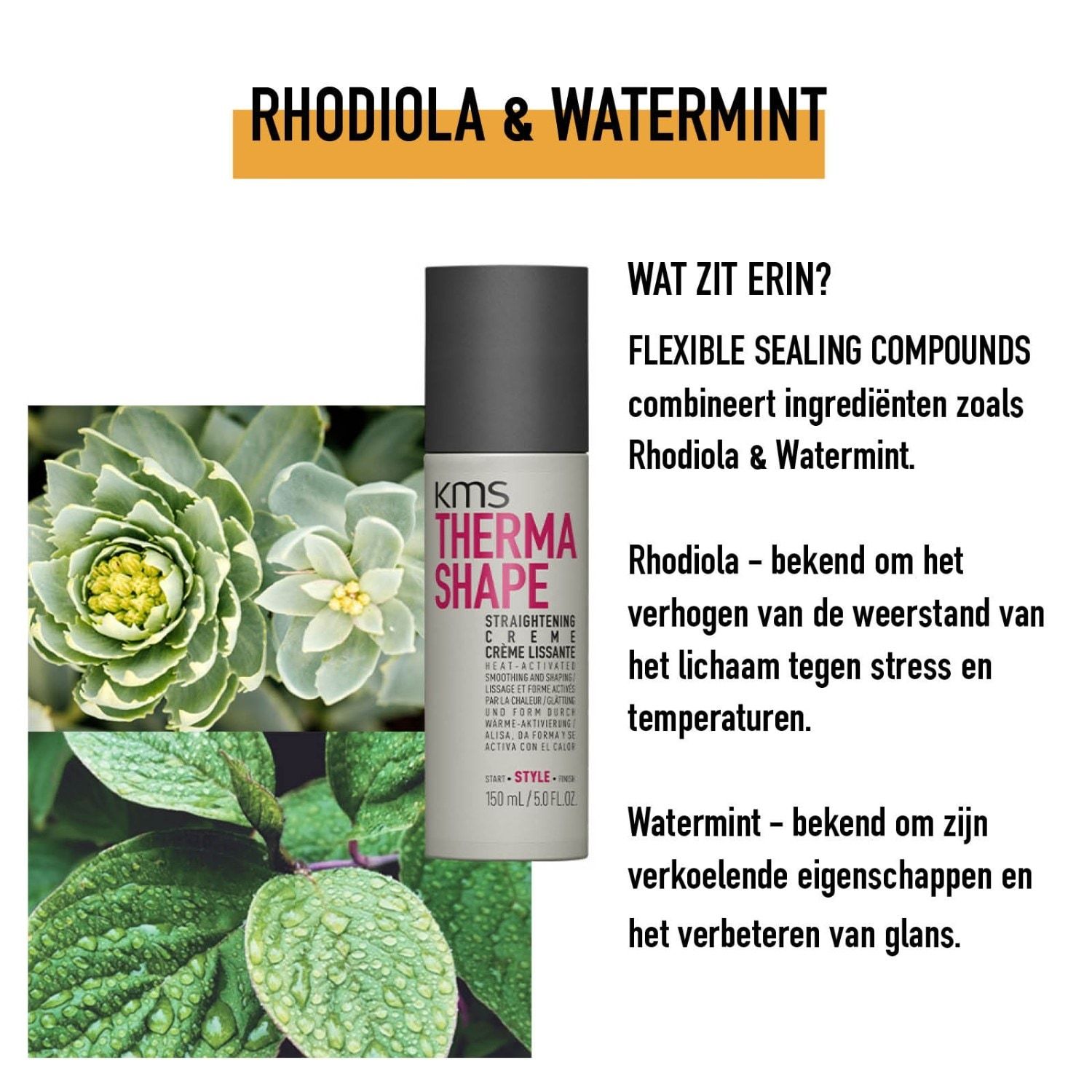 KMS matu taisnošanas krēms - 150 ml
