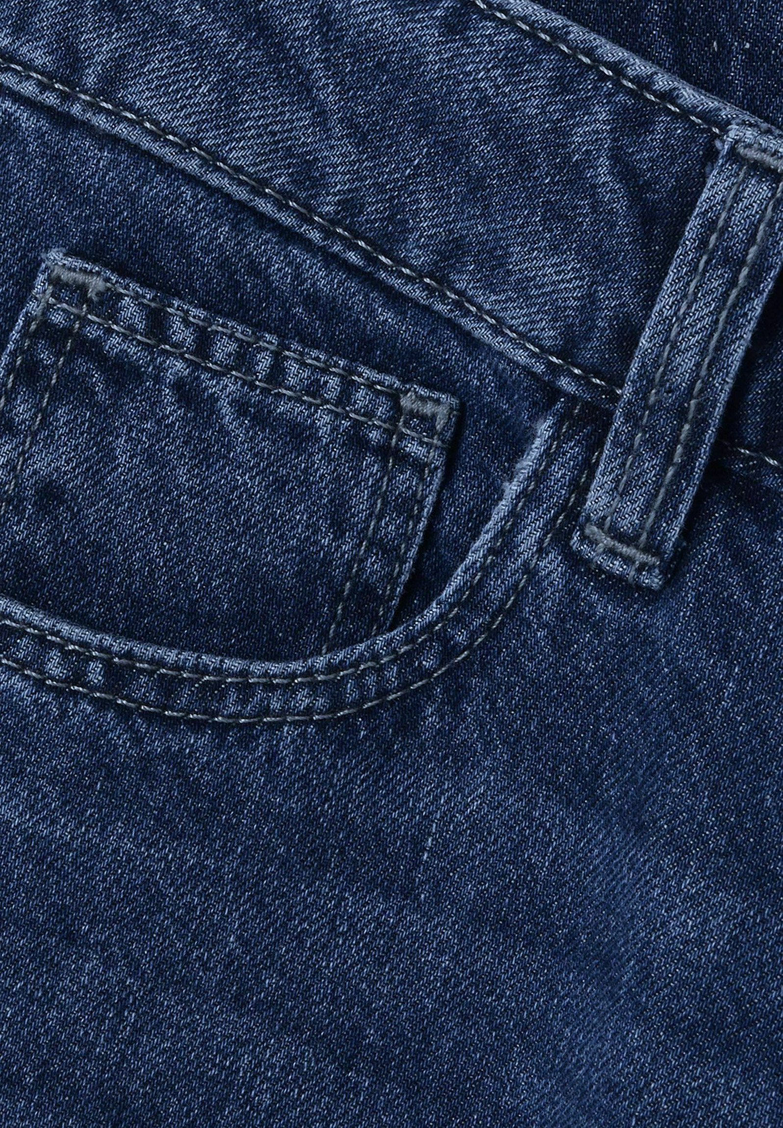 Jeansy TWO SOON o zwężanym kroju - średni niebieski denim