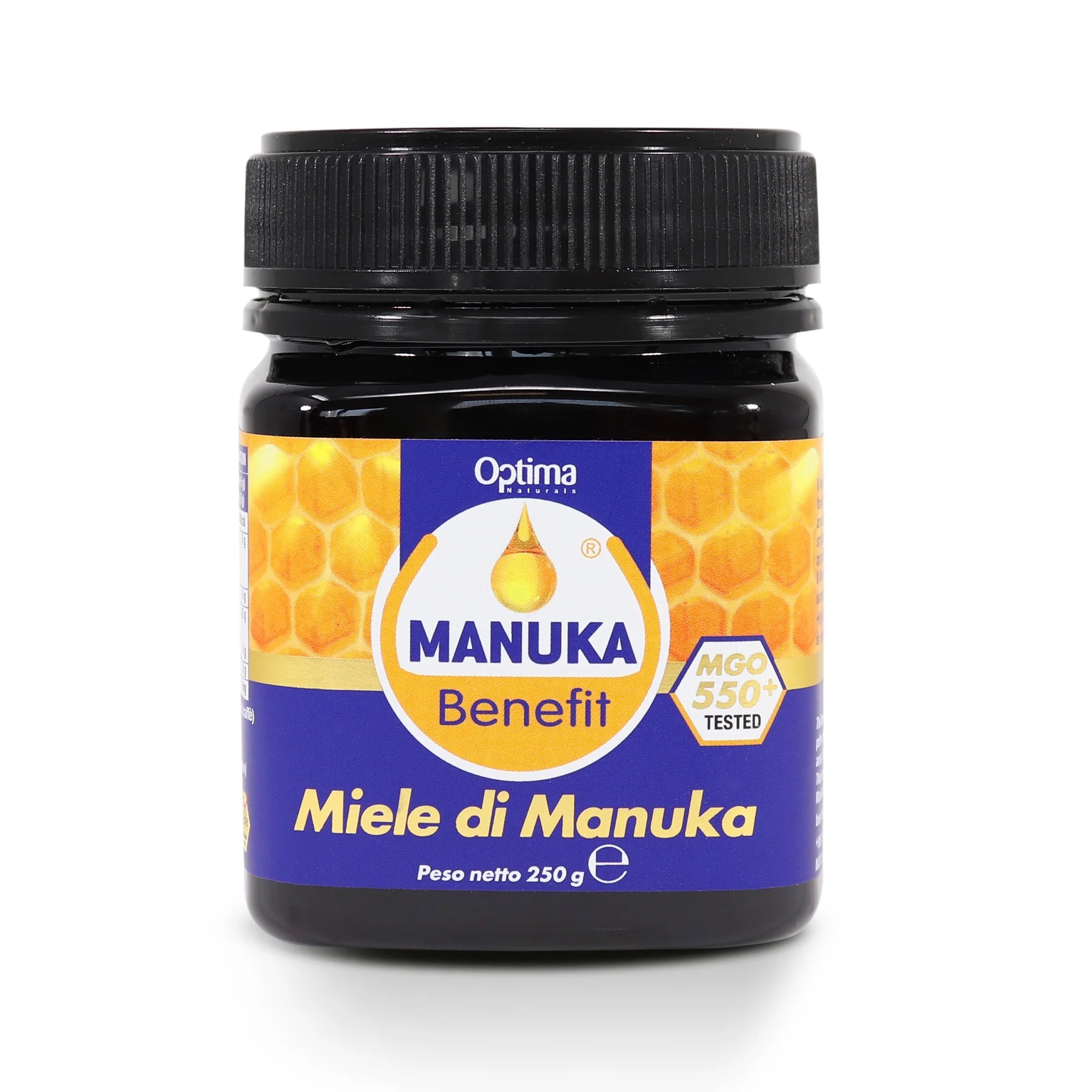 OPTIMA Optima Manuka mee 550+ mg 250 g