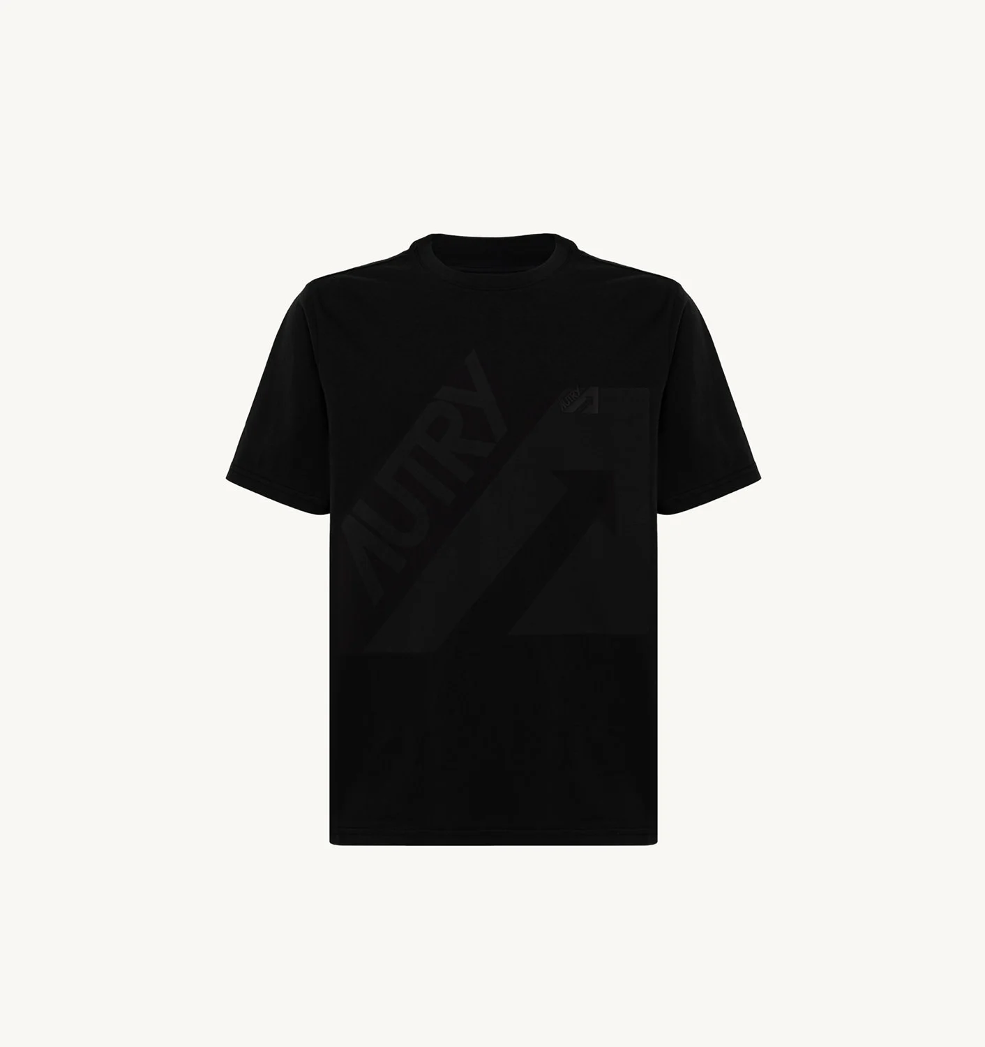 MUSTA PUUVILLAINEN JERSEY-T-PAITA