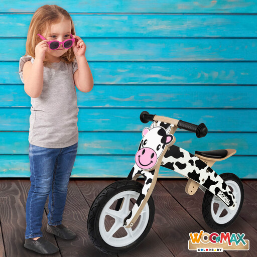Bicicleta de equilíbrio Woomax Cow