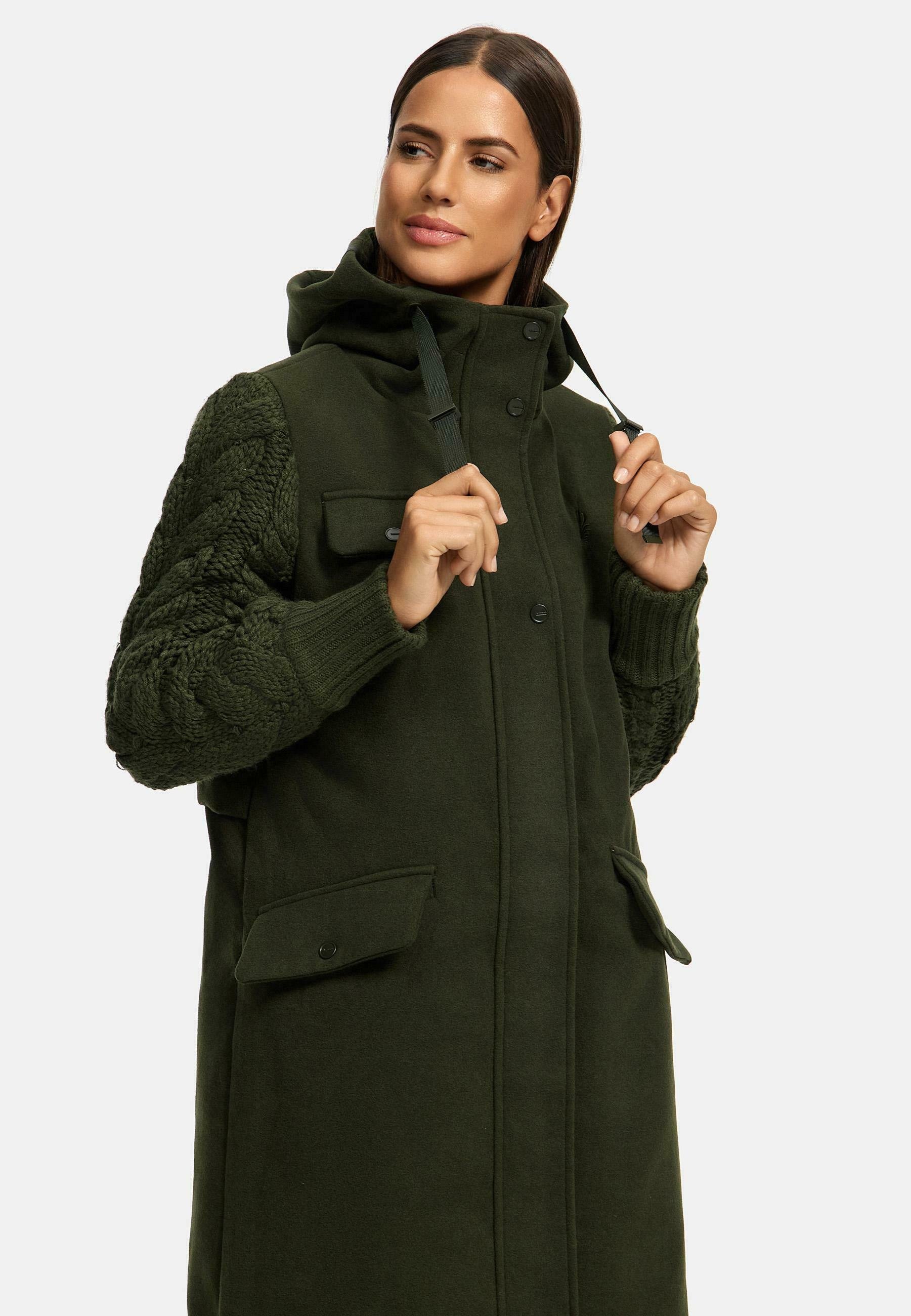 Parka Navahoo - vert olive foncé