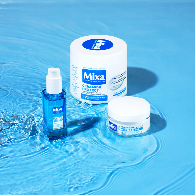Mixa HYALUROGEL HYALUROGEL creme de dia intensamente hidratante com ácido hialurônico