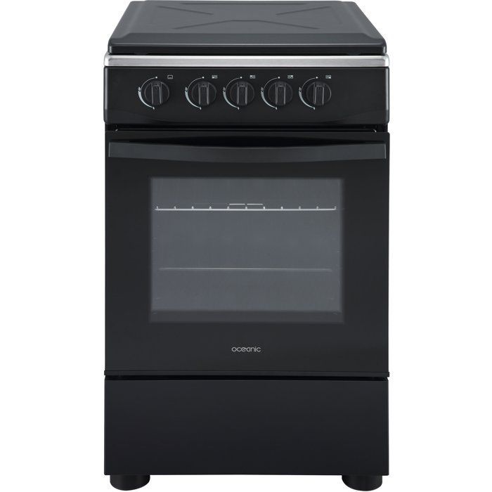 Gasfornuis - OCEANIC - OCEACG5055GB - 4 branders - 7700 W - Zwart
