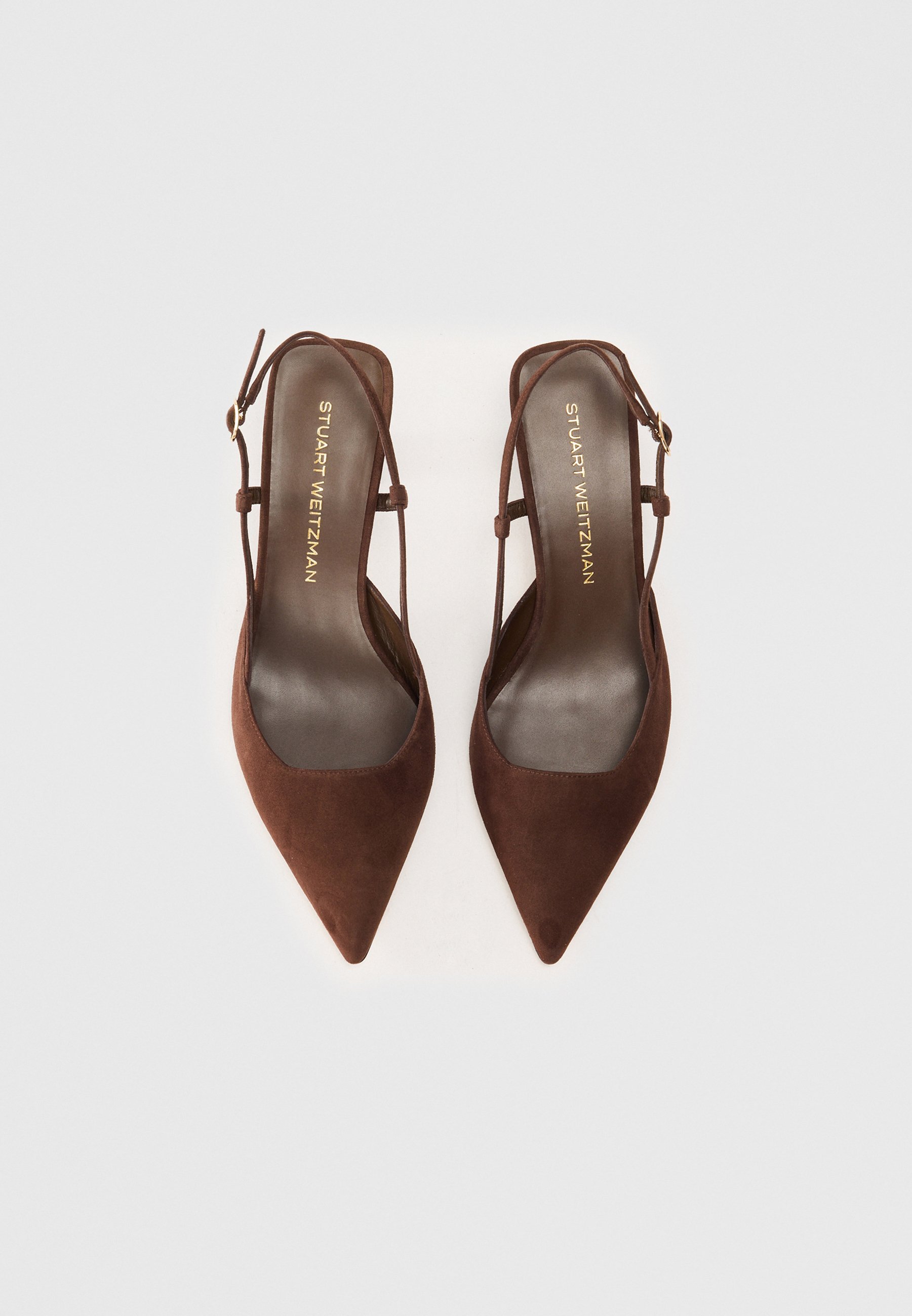 Stuart Weitzman VINNIE - Korkokengät - pähkinänruskea