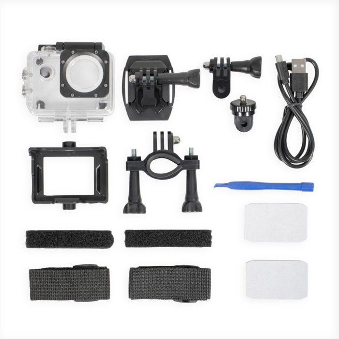 Actionkamera - GOPRO - Ultra HD 4K - 16 MP - Vandtæt ned til 30m - Wi-Fi til Android/iOS