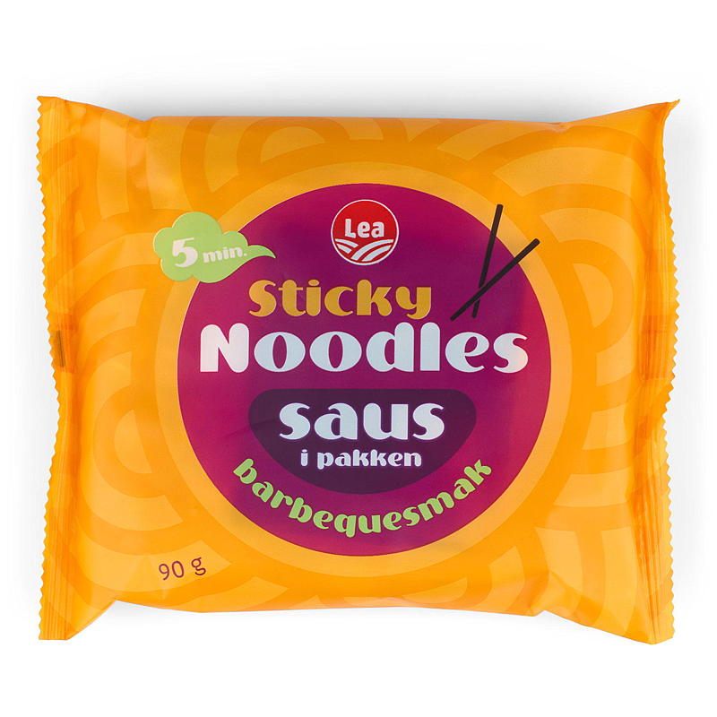 Nouilles Léa 90 g/sauce BBQ LEA