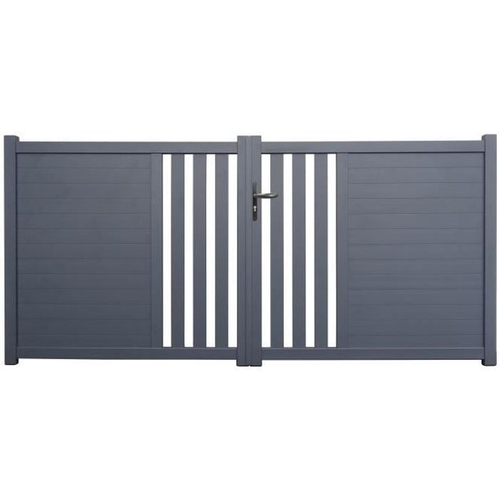 Portail aluminium 